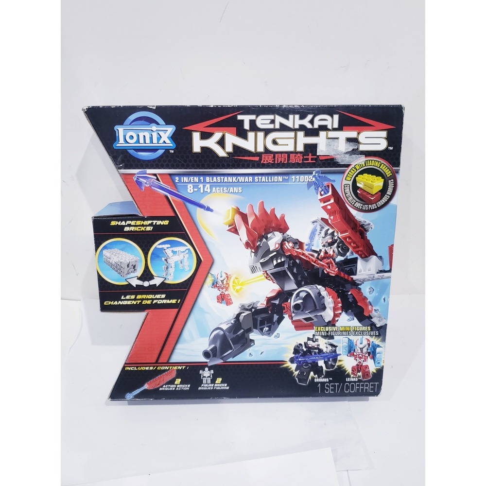 Ionix Tenkai Knights 2-in-1 Blastank War Stallion Building Set - Brand New